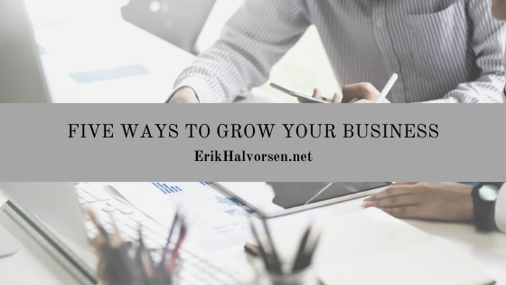 Erik Halvorsen On Five Ways To Grow Your Business