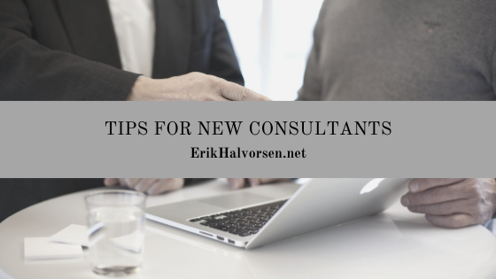 Tips for New Consultants